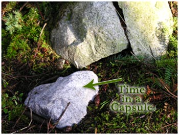 Hollow Rock Covers Time Capsule